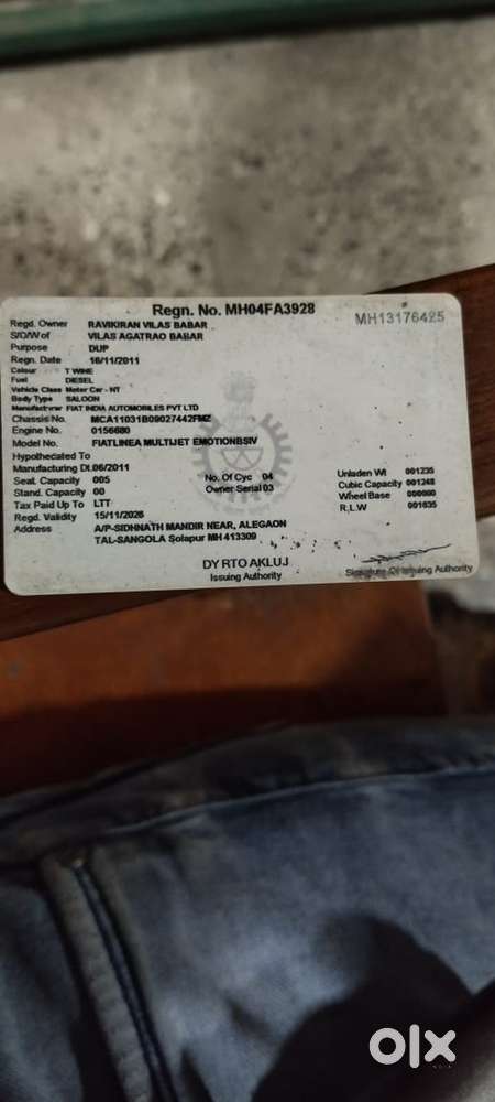 Fiat Linea 2011 Diesel Well Maintained