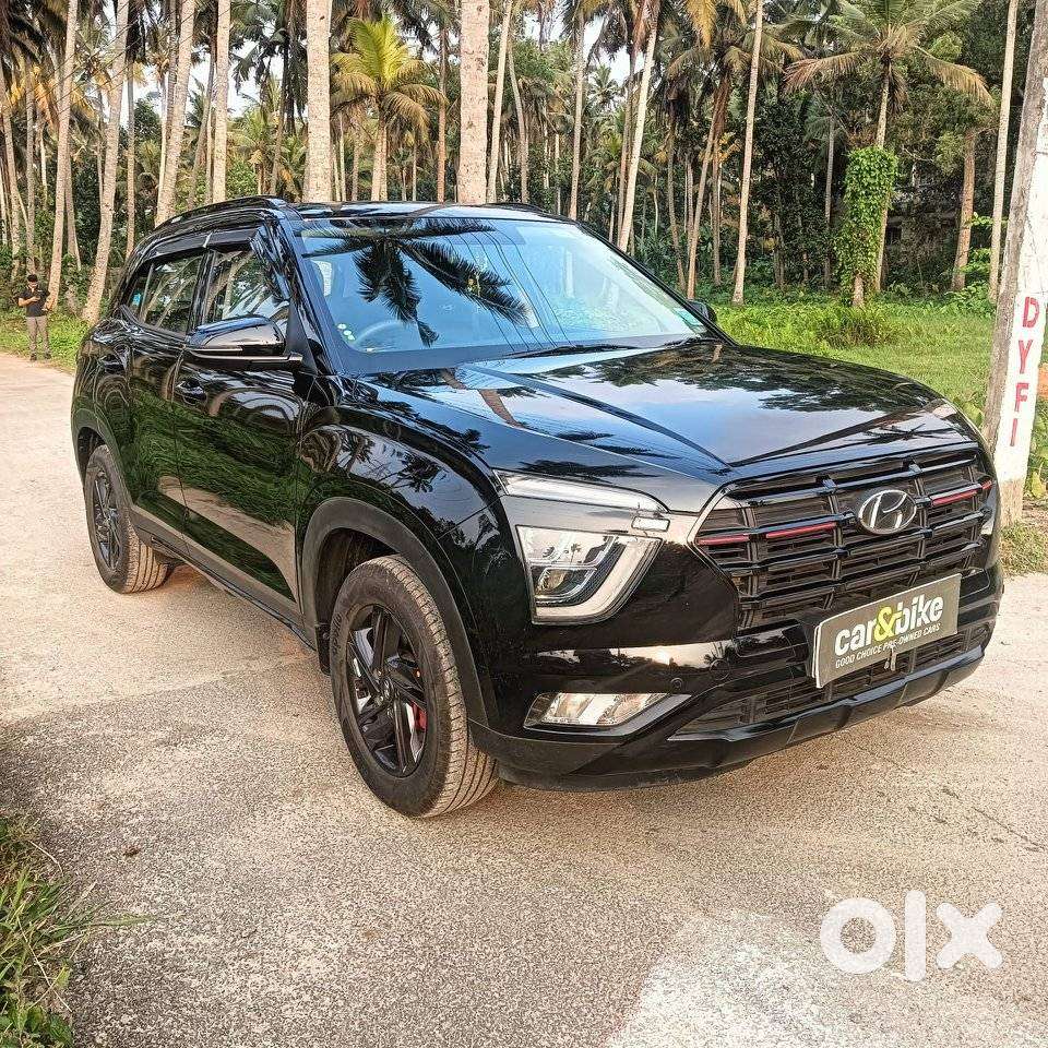 Hyundai Creta 1.5 S Plus Knight Petrol, 2022, Petrol