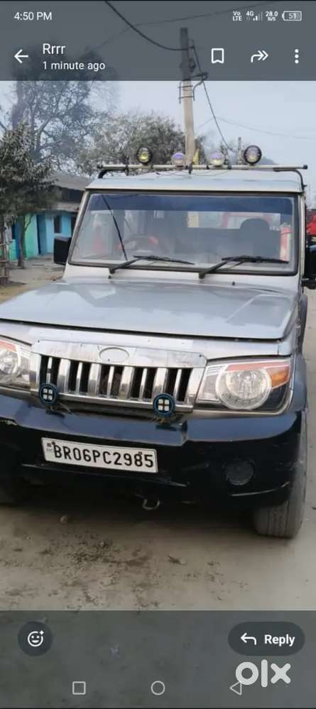 Mahindra Bolero Silver 2014