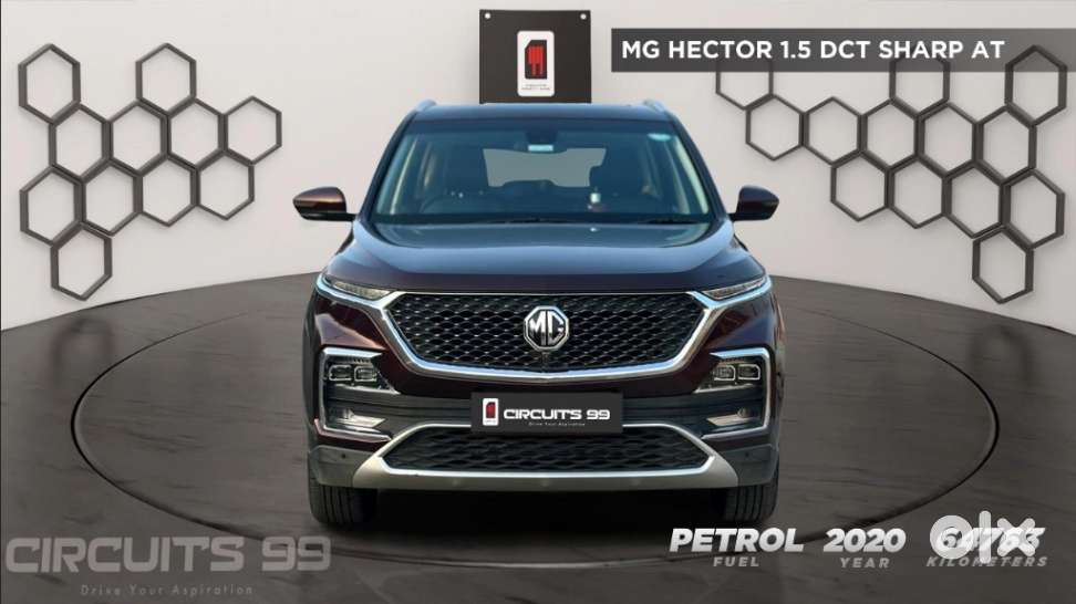 Mg Hector 1.5 Sharp Turbo Dct Petrol Dual Tone, 2020, Petrol