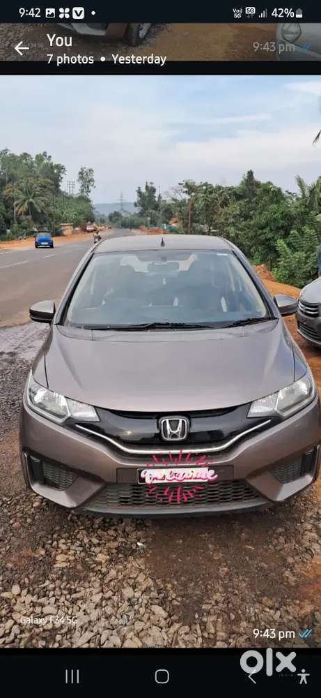 Honda Jazz 2017 Good Condition Well Meantan