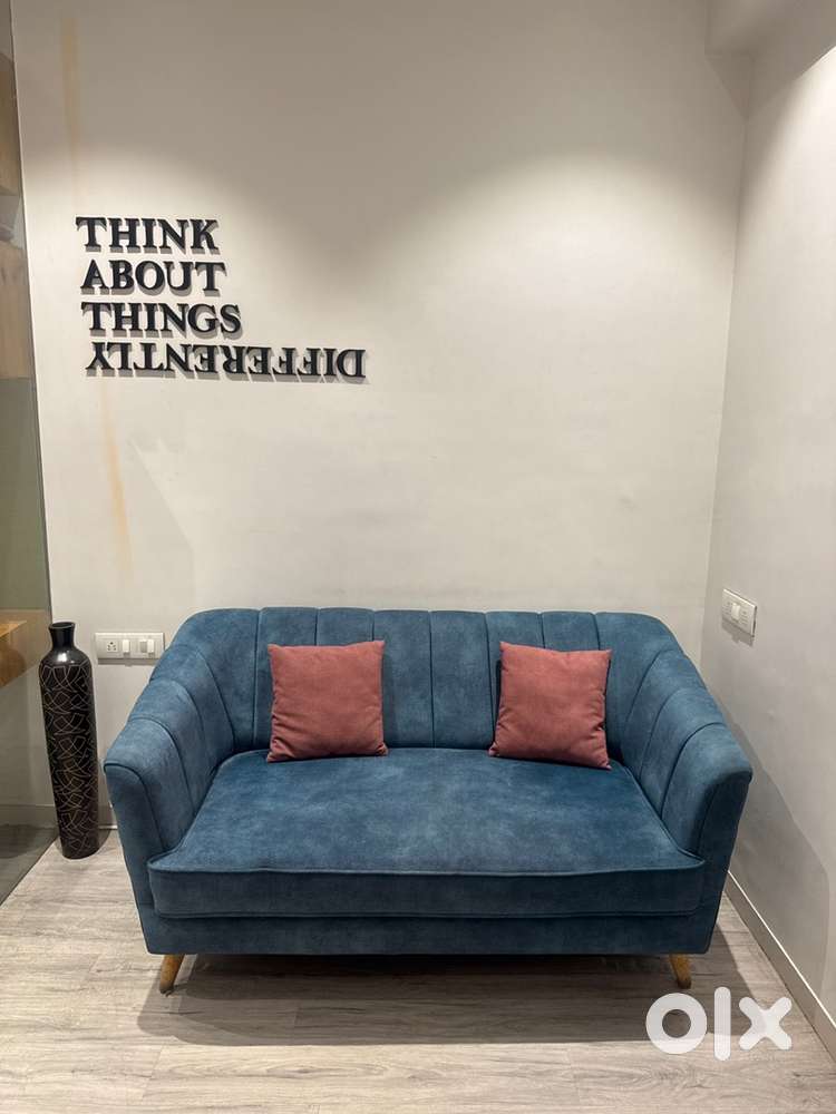 2 seater fabric sofa