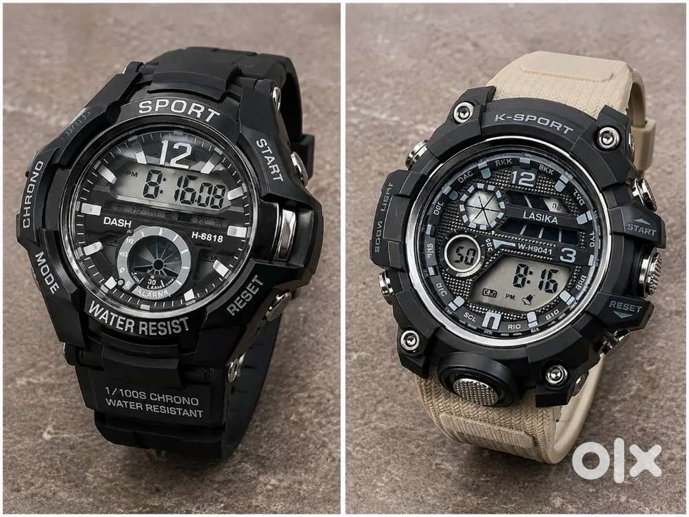2 Men's Sports Watches Combo &ndash; DASH & LASIKA