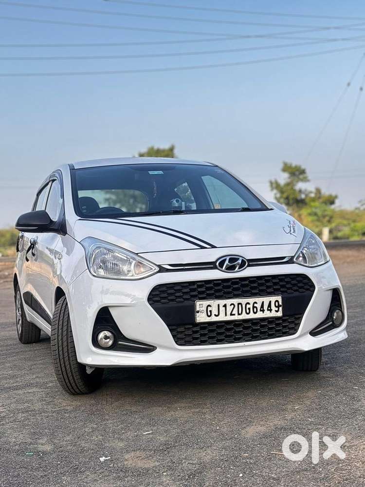 Grand I10  1 Owner  Year=2018 Petrol+cng Company Fitting Type..!