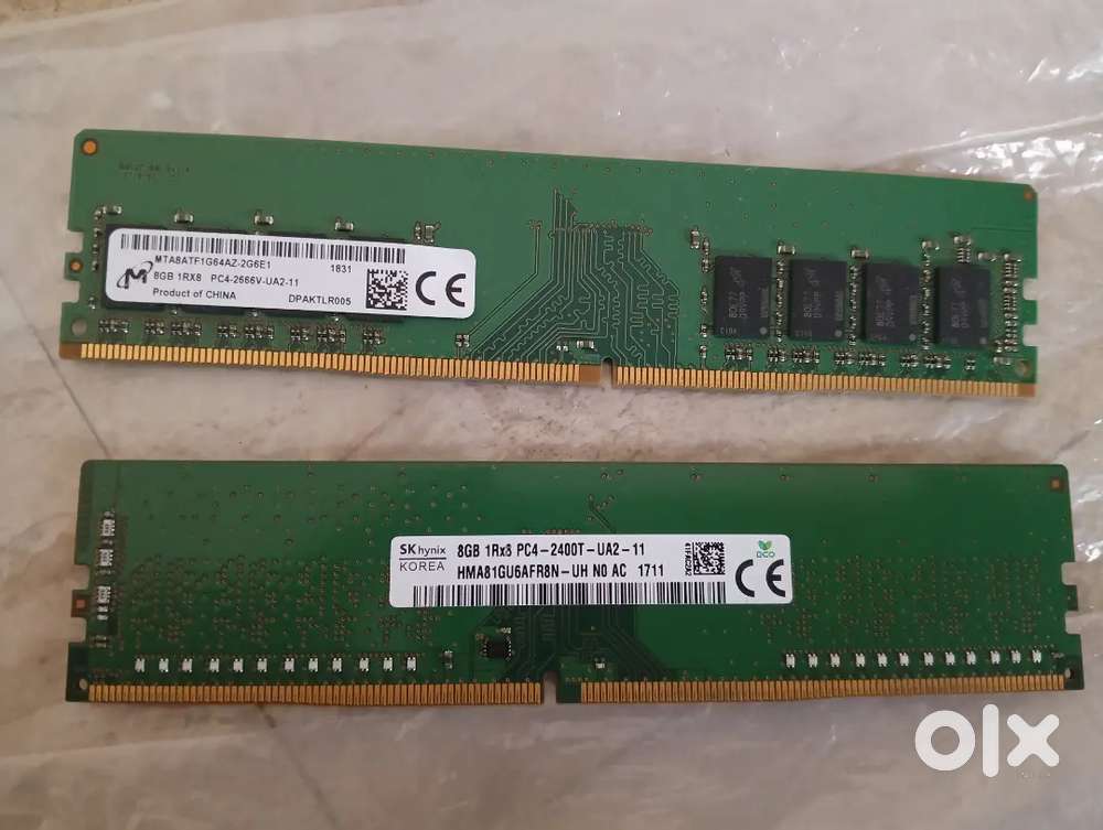 8 + 8GB DDR4 Desktop RAM