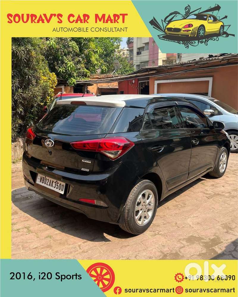 Hyundai Elite I20 Sportz (o) 1.2, 2016, Petrol