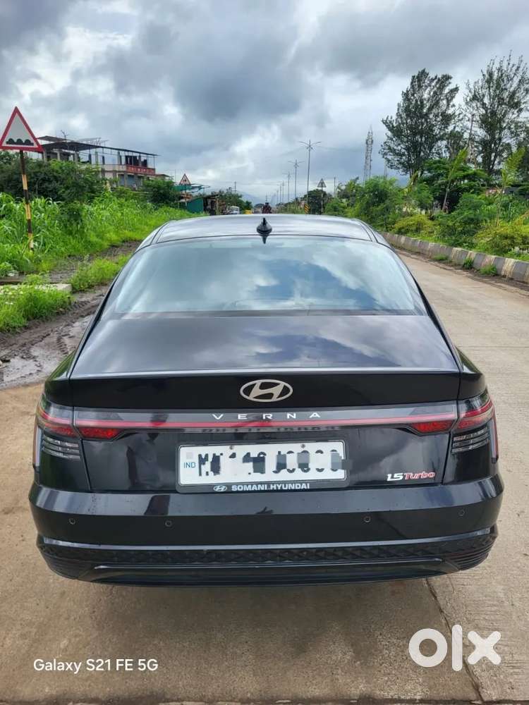 Hyundai Verna 1.5 Sx Turbo Petrol Dct, 2024, Petrol