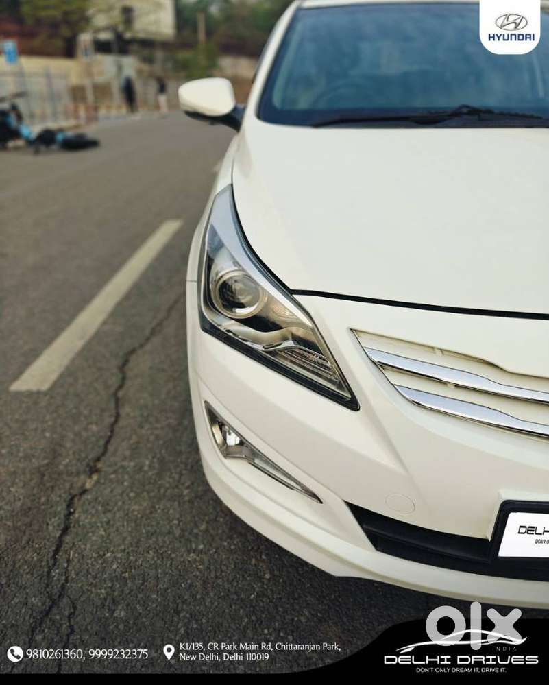 Hyundai Verna 1.6 Sx (o) Vtvt At, 2015, Petrol