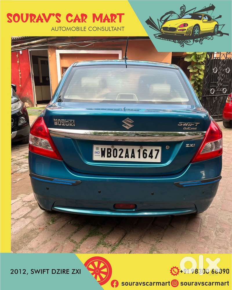 Maruti Suzuki Swift Dzire 1.2 Zxi Bsiv, 2012, Petrol