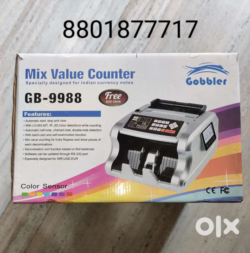 Cash Count Machines in India, Free classifieds in India OLX