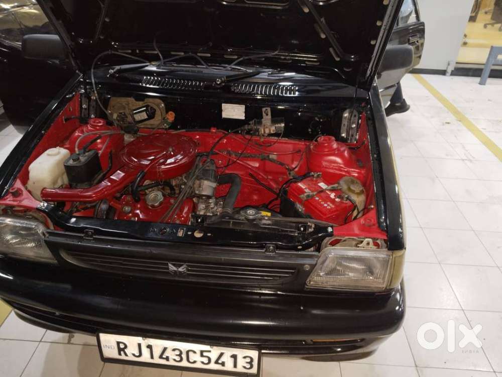 Maruti 800 Repainted In Black Without Ac