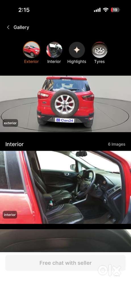 Ford Ecosport 2018 Petrol Good Condition