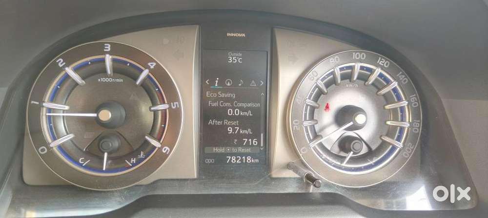 Toyota Innova Crysta 2.4 Z 7 Str, 2016, Diesel