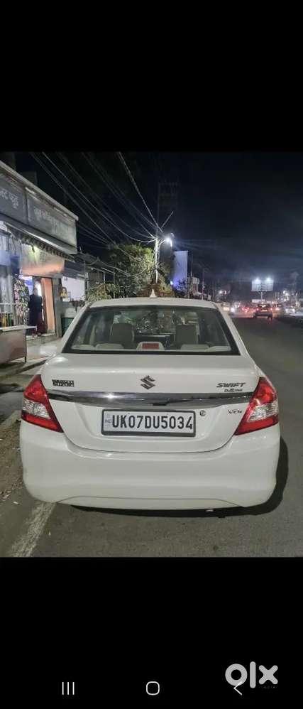 Dezire Tour S But Convert Into White Plate.