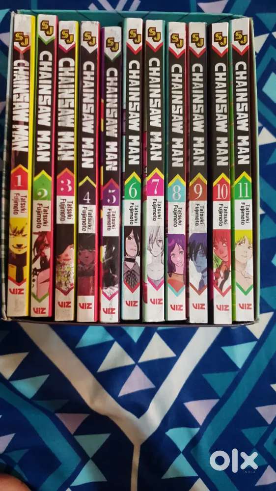 Chainsaw Man Manga Volumes 1 to 11 (Public Safety Arc) Good Condition