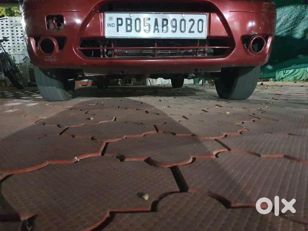 Ikon In Cherry Color In Wonderful Condition. Less Driven Punjab Number