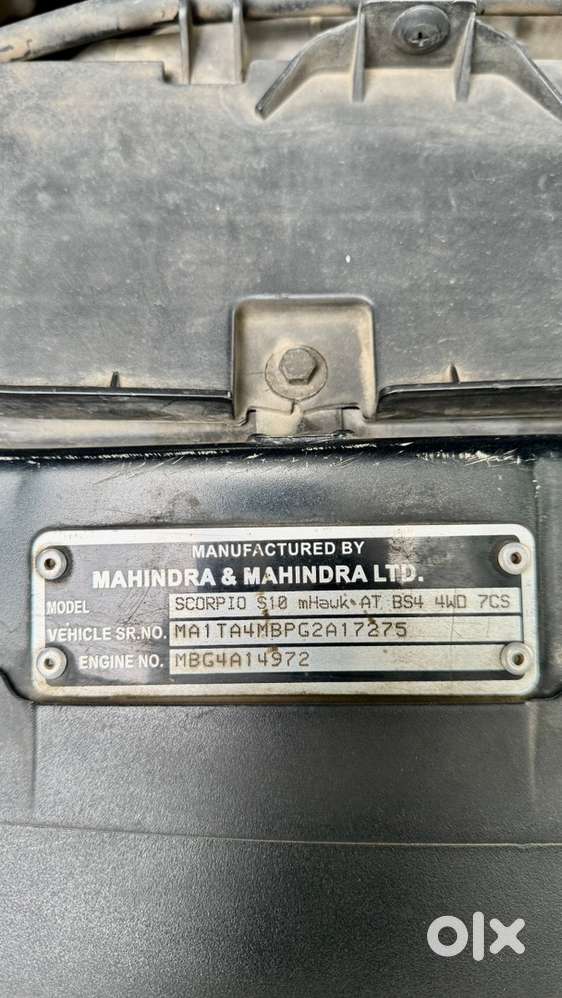 Mahindra Scorpio S10 Automatic 4x4