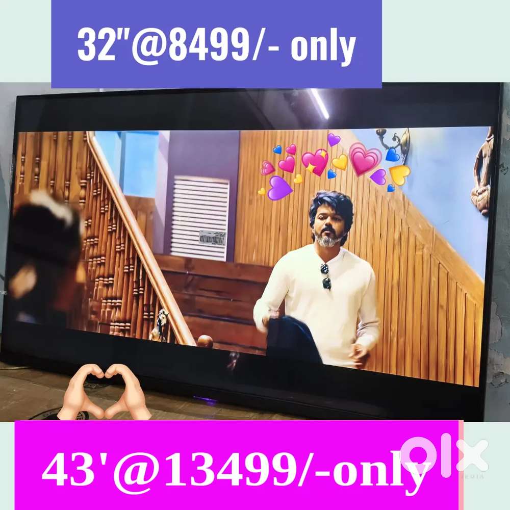 Vijayadhasami offer: new 43 inch smart led tv best price jisy 13499