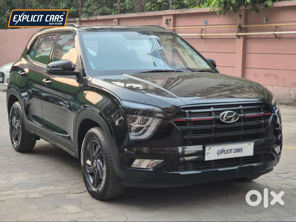 Hyundai Creta 1.5 S Plus Knight Petrol, 2023, Petrol