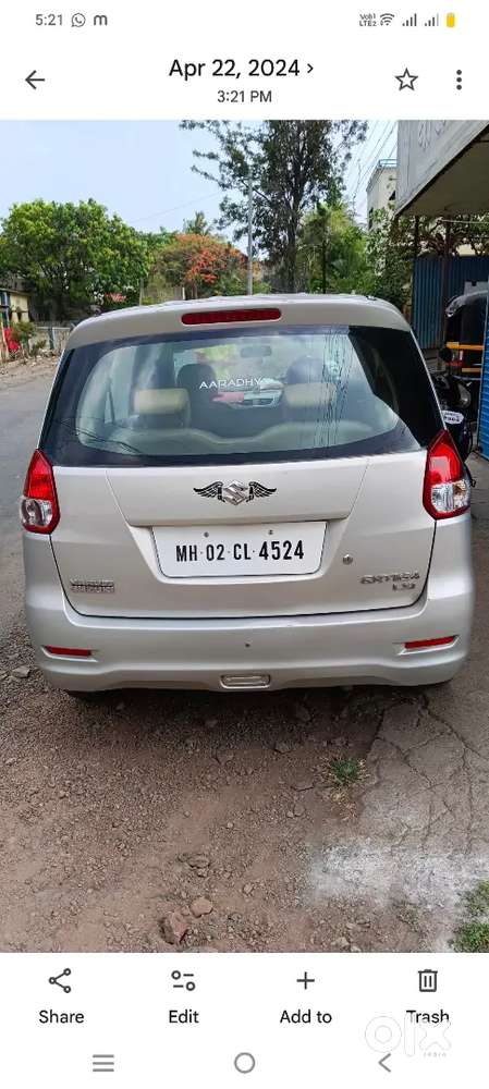 Maruti Suzuki Ertiga Lxi 2013 Cng
