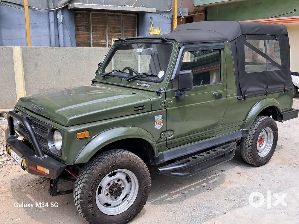 Maruti Suzuki Gypsy 2013 Petrol Army Green Soft Top