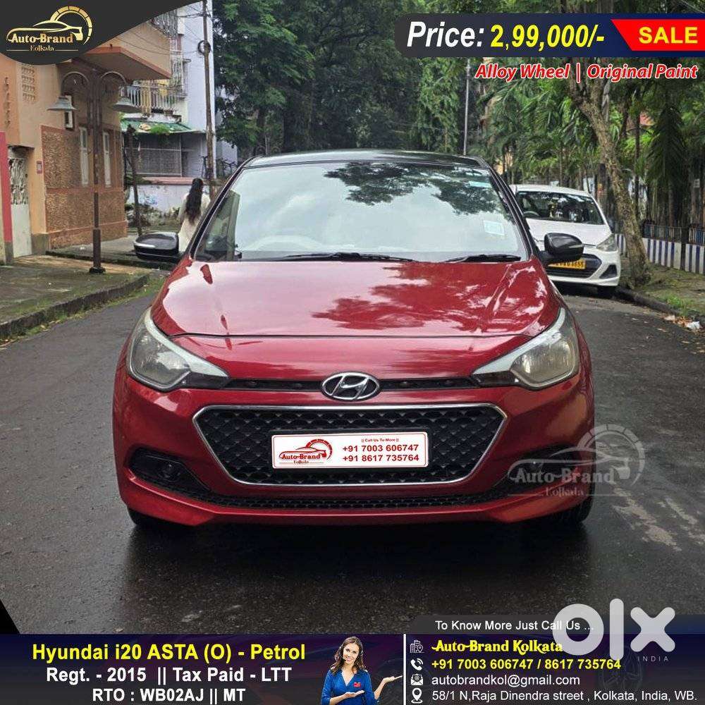 Hyundai Elite I20 Asta 1.2 (o), 2015, Petrol