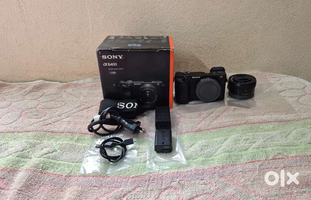 SONY ALPHA A6400 4K MIRRORLESS TOUCH CAMERA A 6400 ALPHA6400 A6400M