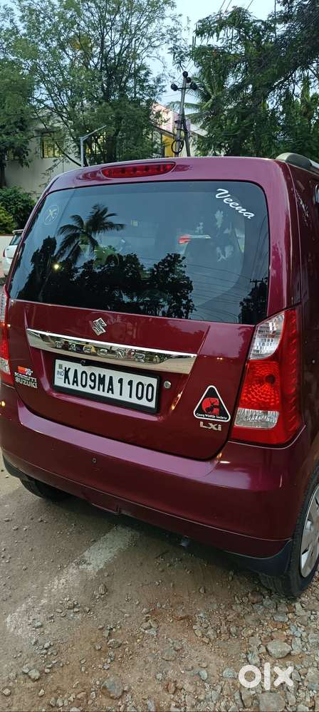 Maruti Suzuki Wagonr 2012 Lxi  Brick Red  Single Owner 1.10 Lakh Km