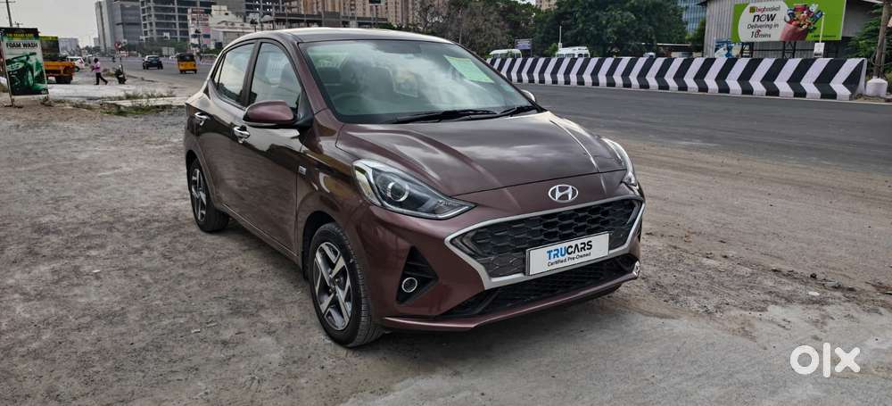 Hyundai Aura Sx Plus Automatic, 2021, Petrol