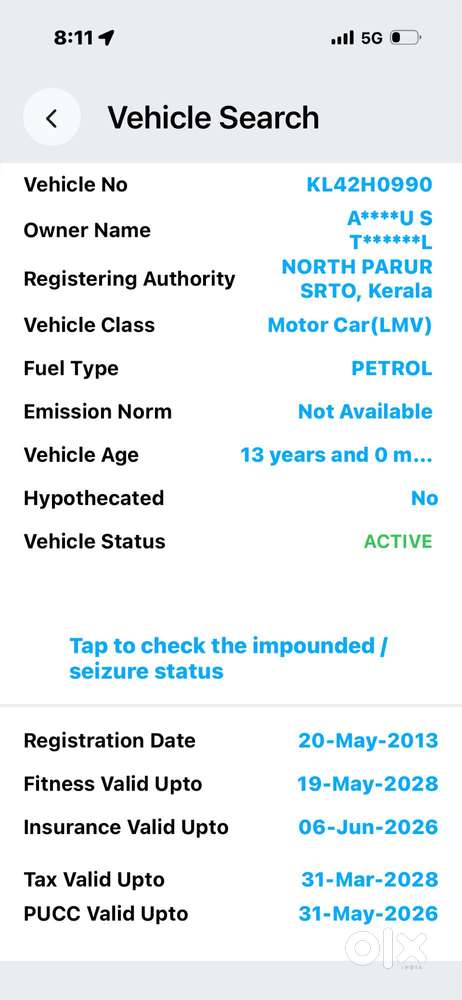 Maruti Suzuki Alto 800 2012-2016 Lxi Airbag, 2013, Petrol
