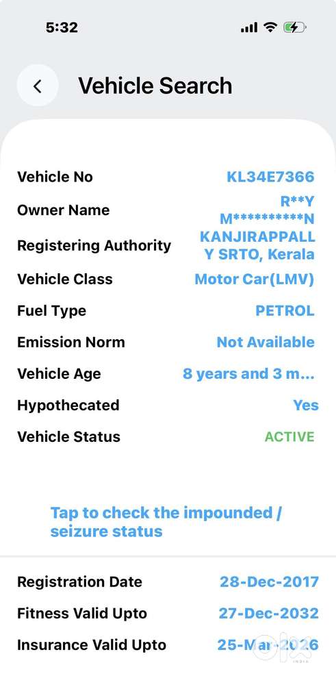 Maruti Suzuki Wagon R Amt Vxi, 2017, Petrol