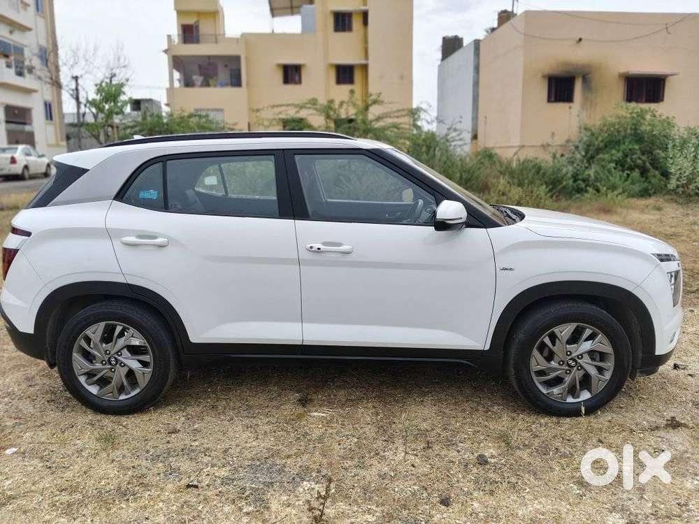 Hyundai Creta 1.4 Sx (o) Turbo Petrol Dct Dual Tone, 2021, Petrol