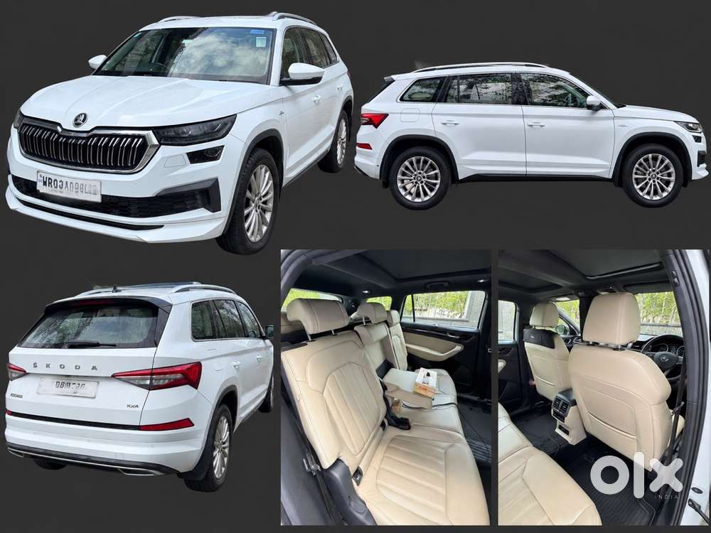 2023 Skoda Kodiaq L&k 2.0 Tsi At | Top Variant | Moon White