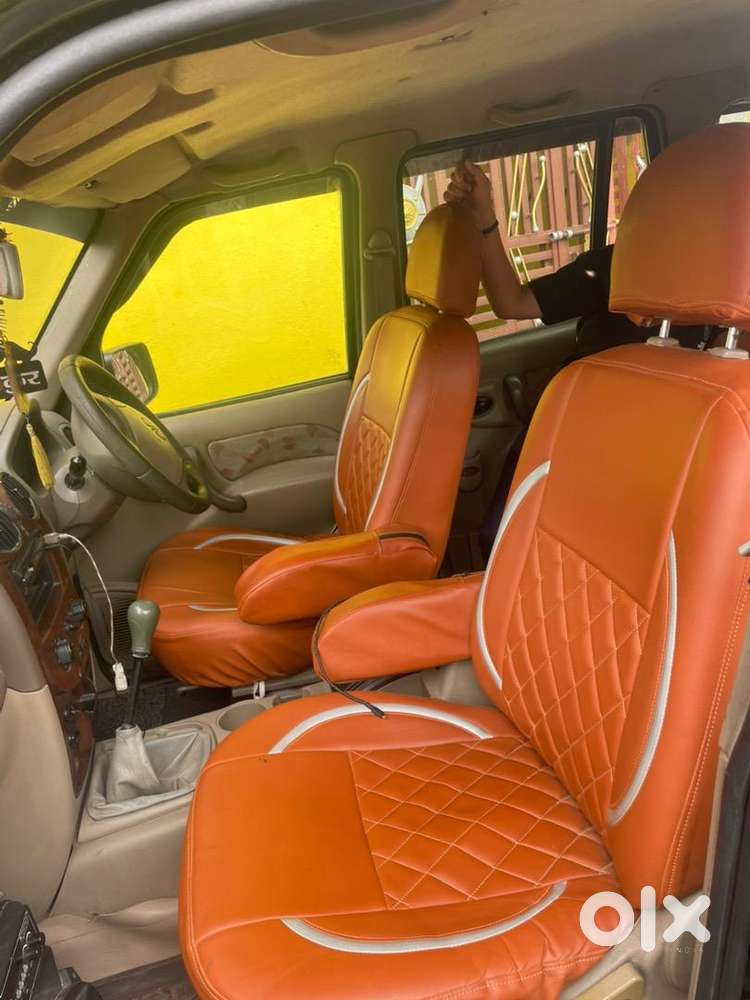 Mahindra Scorpio With New Colour New Tyres