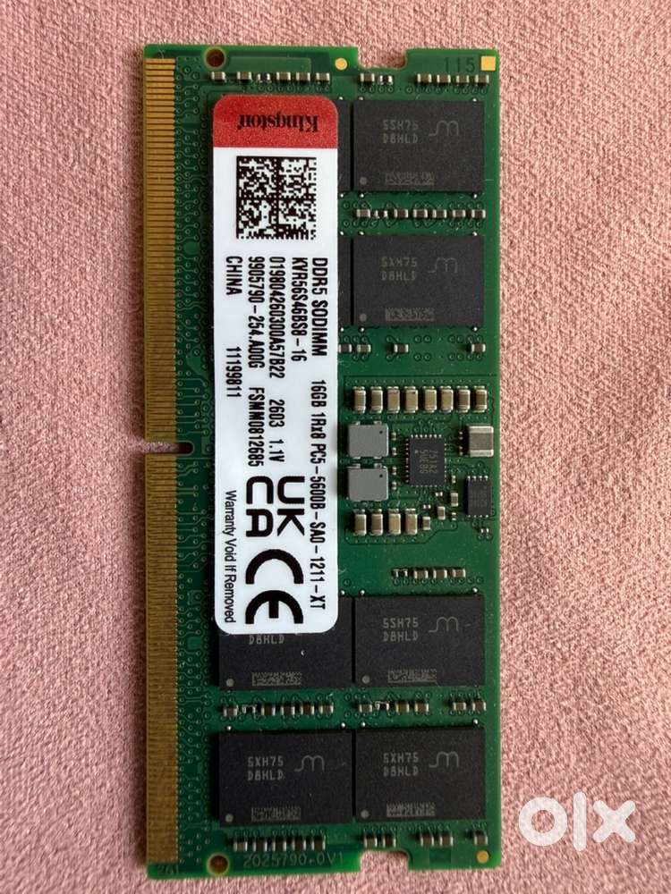 Kingston DDR5 16GB 5600MHz laptop ram