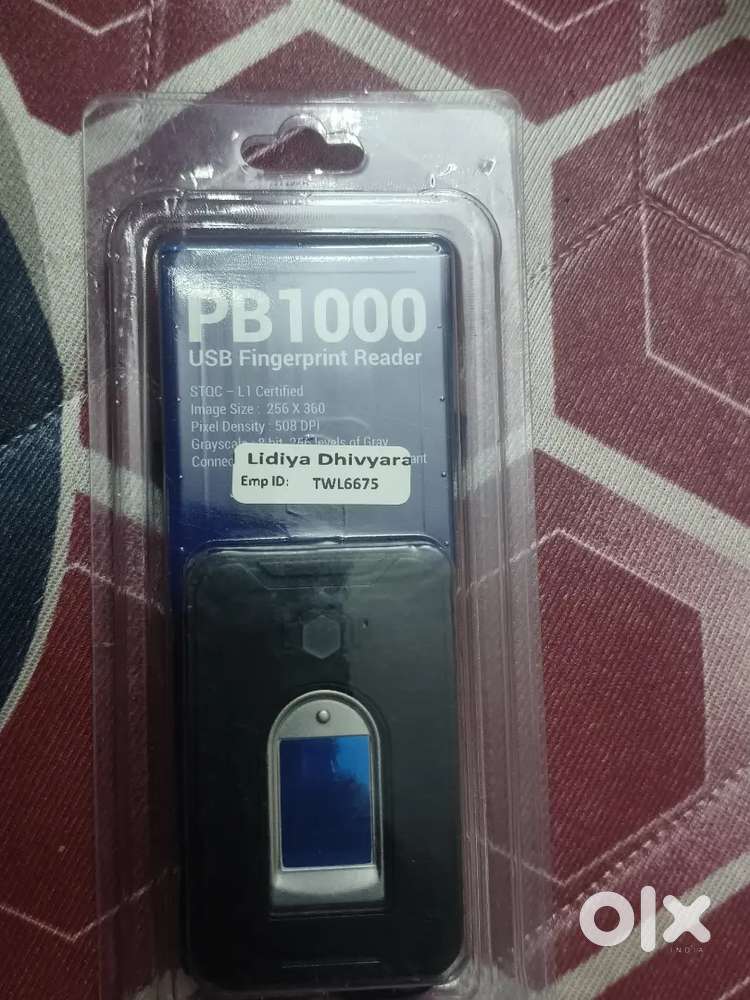 Usb fingerprint reader