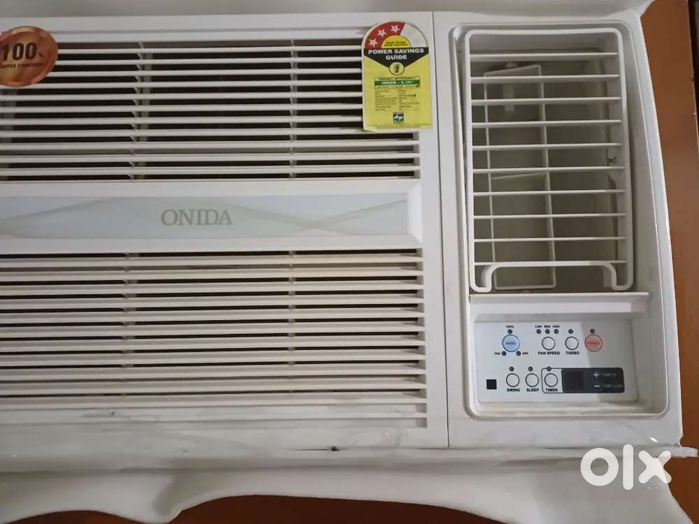 Onida 1.5 ton window ac 4 month old h