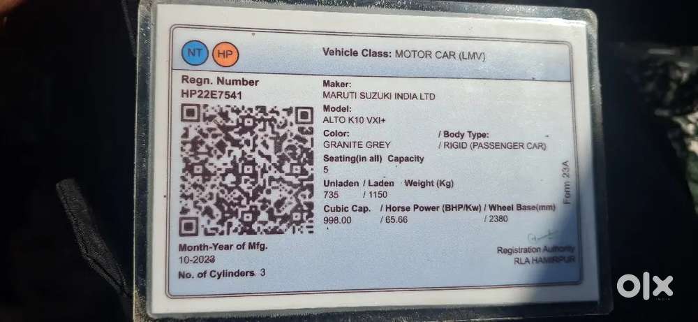 Maruti Suzuki Alto K10 2024 Petrol 15000 Km Driven