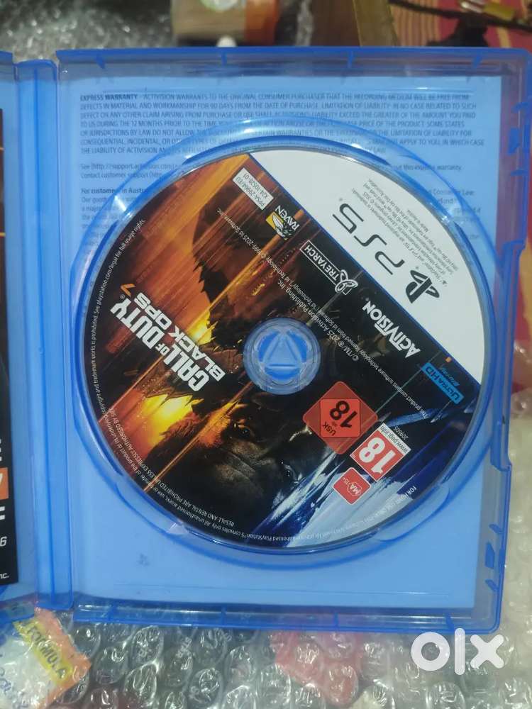 Call of duty Black ops 7 game disc (PS5)