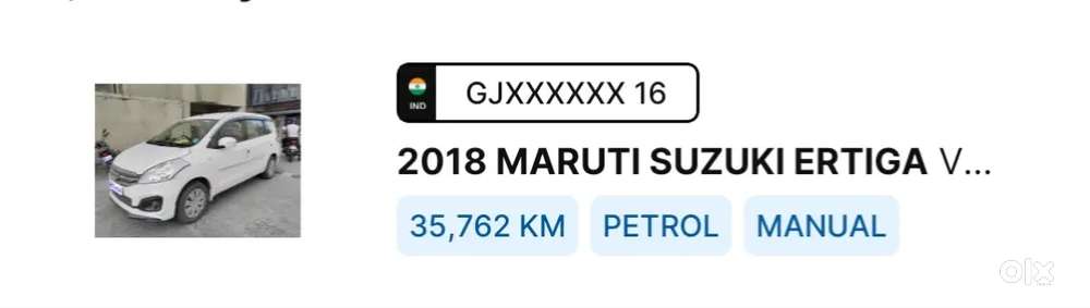 Maruti Ertiga 1.4 Lxi 2018