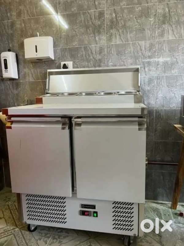 Freezer with Salad Table for sales