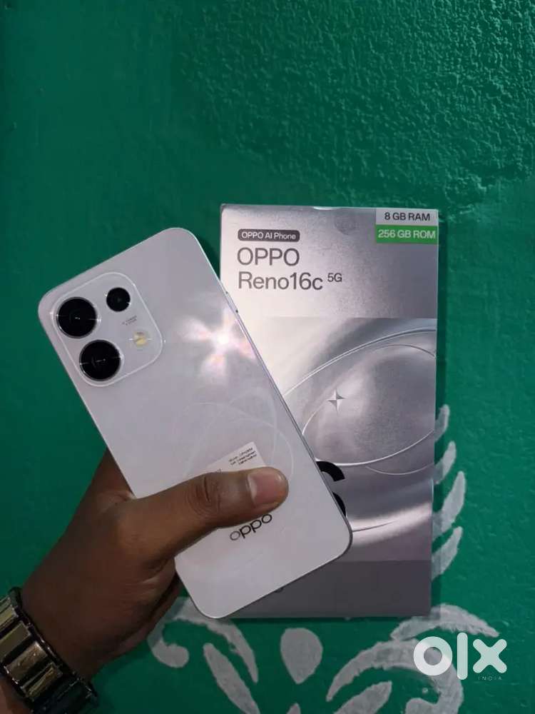 Oppo reno 16c 8 256gb one day phone new price 58000 
One day phone my
