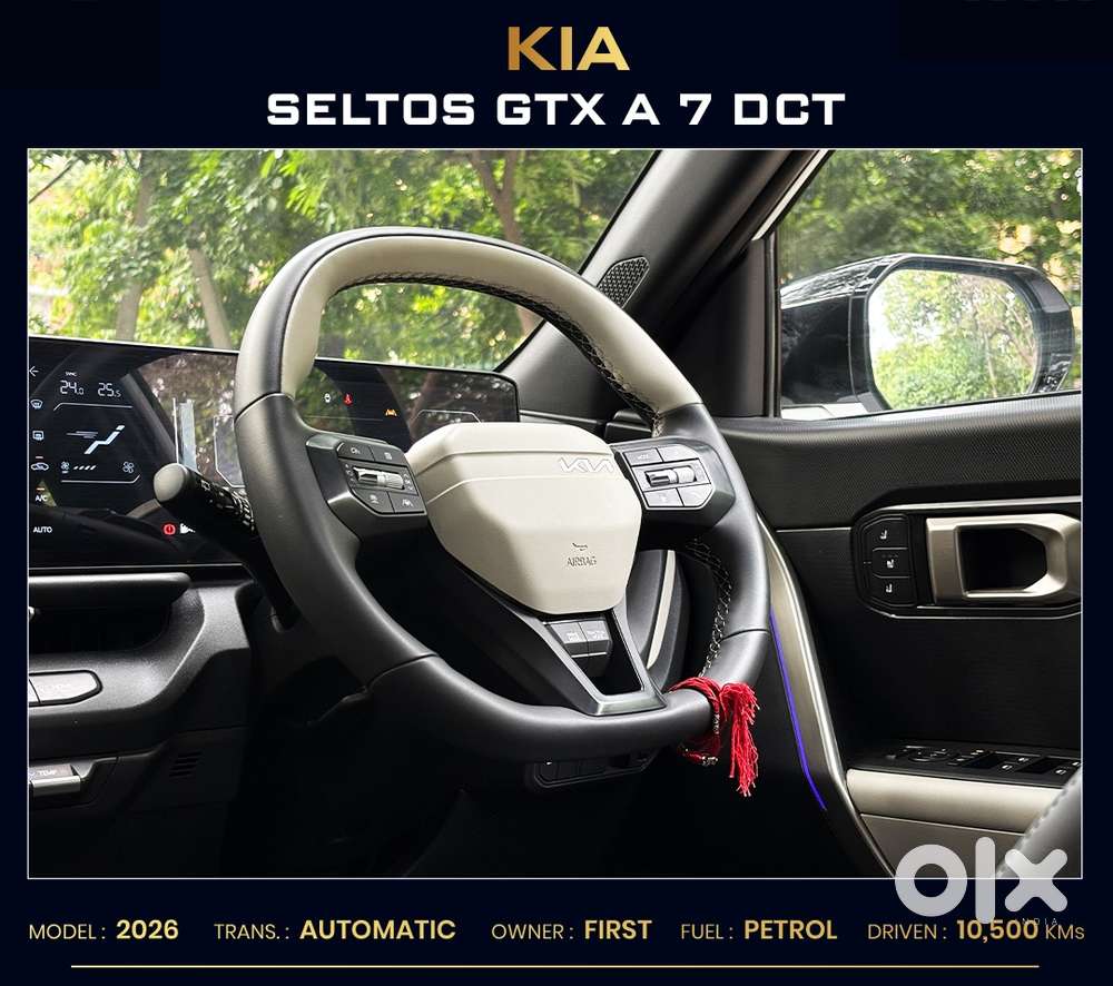 Kia Seltos Gtx Plus 1.5 Turbo Petrol Dct, 2026, Petrol