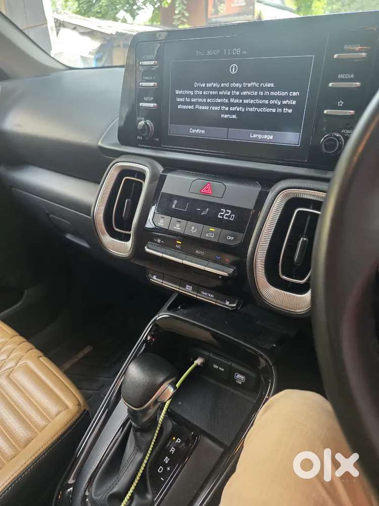 Kia Sonet 1.0 Htk  2025 Black Color