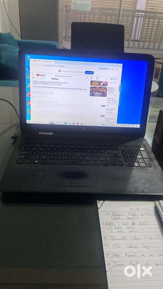 Neet and good running laptop