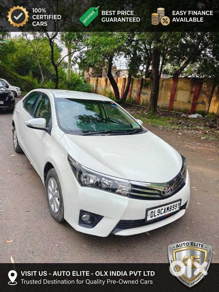 Toyota Corolla Altis G At, 2017, Petrol