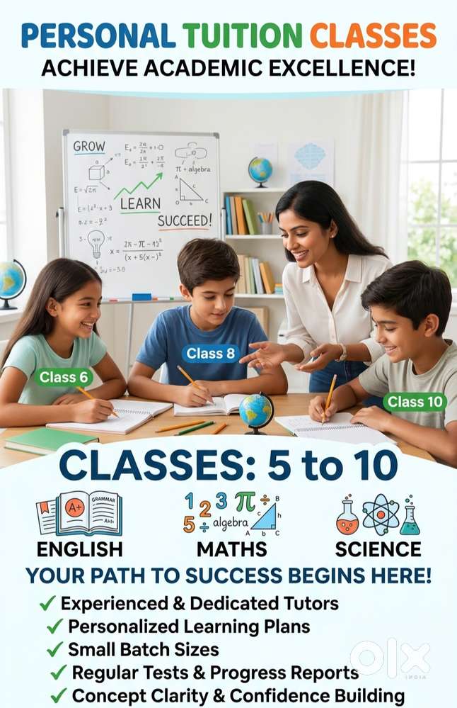 Tution From Class 5 to 10