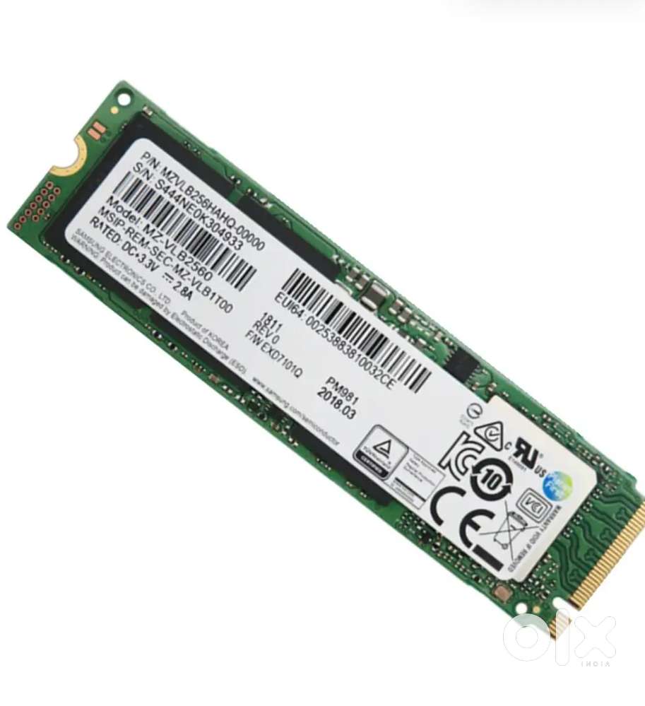 Samsung 512GB NVMe SSD