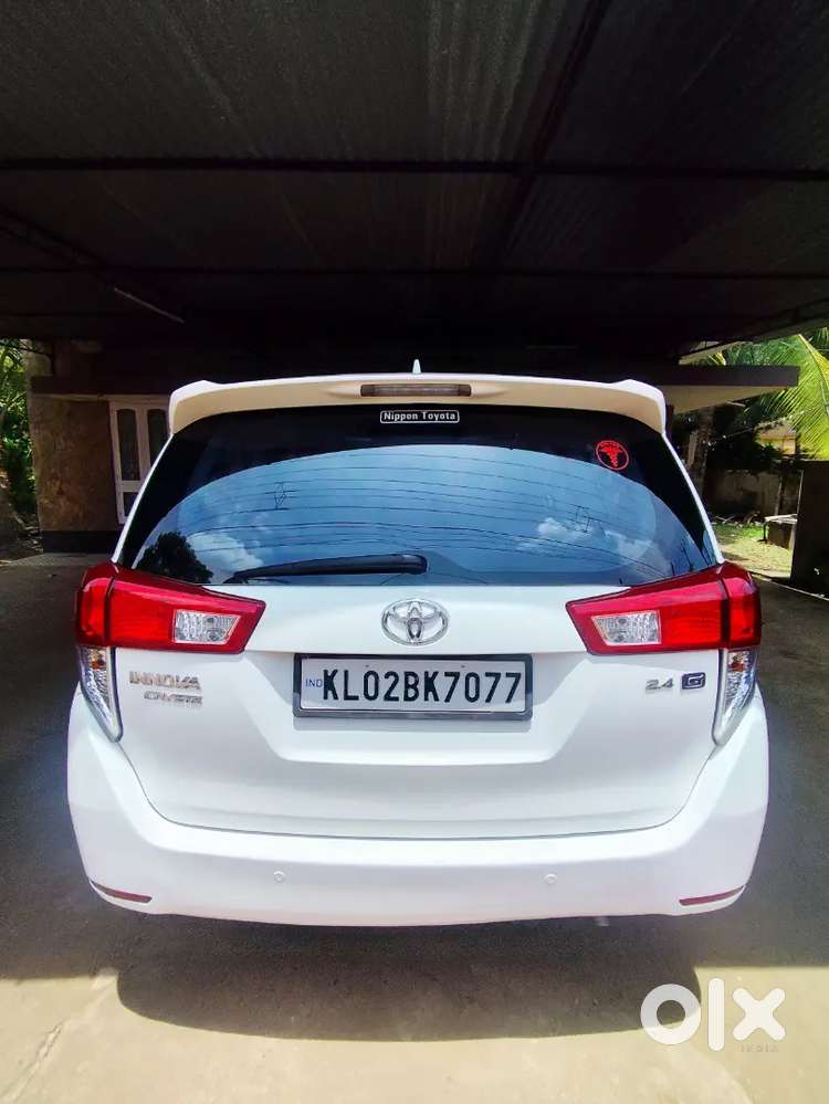 Original Kerala Toyota Innova Crysta Gx 2019/10 Diesel Manual