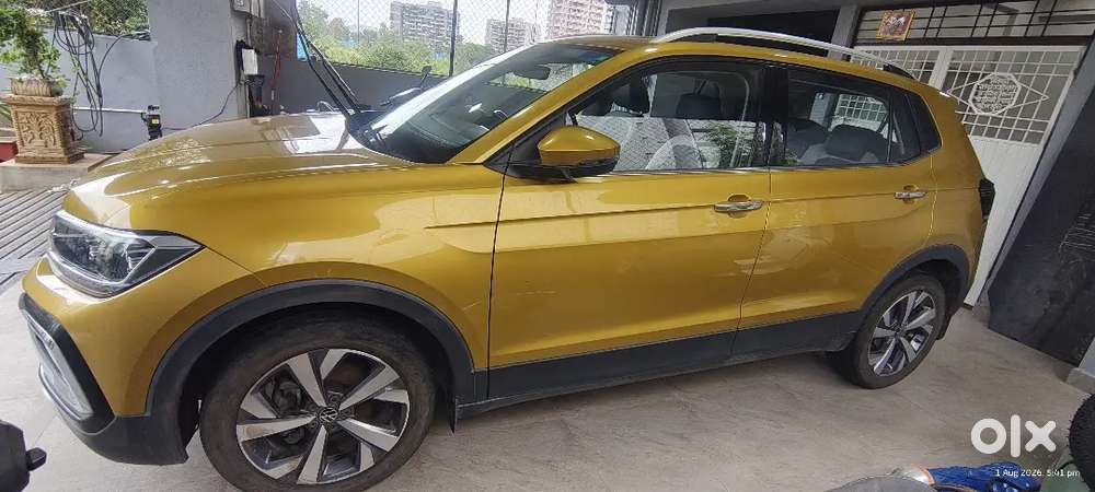 2024 Volkswagen Taigun Topline 1.0 Tsi Mt &ndash; Kurkuma Yellow